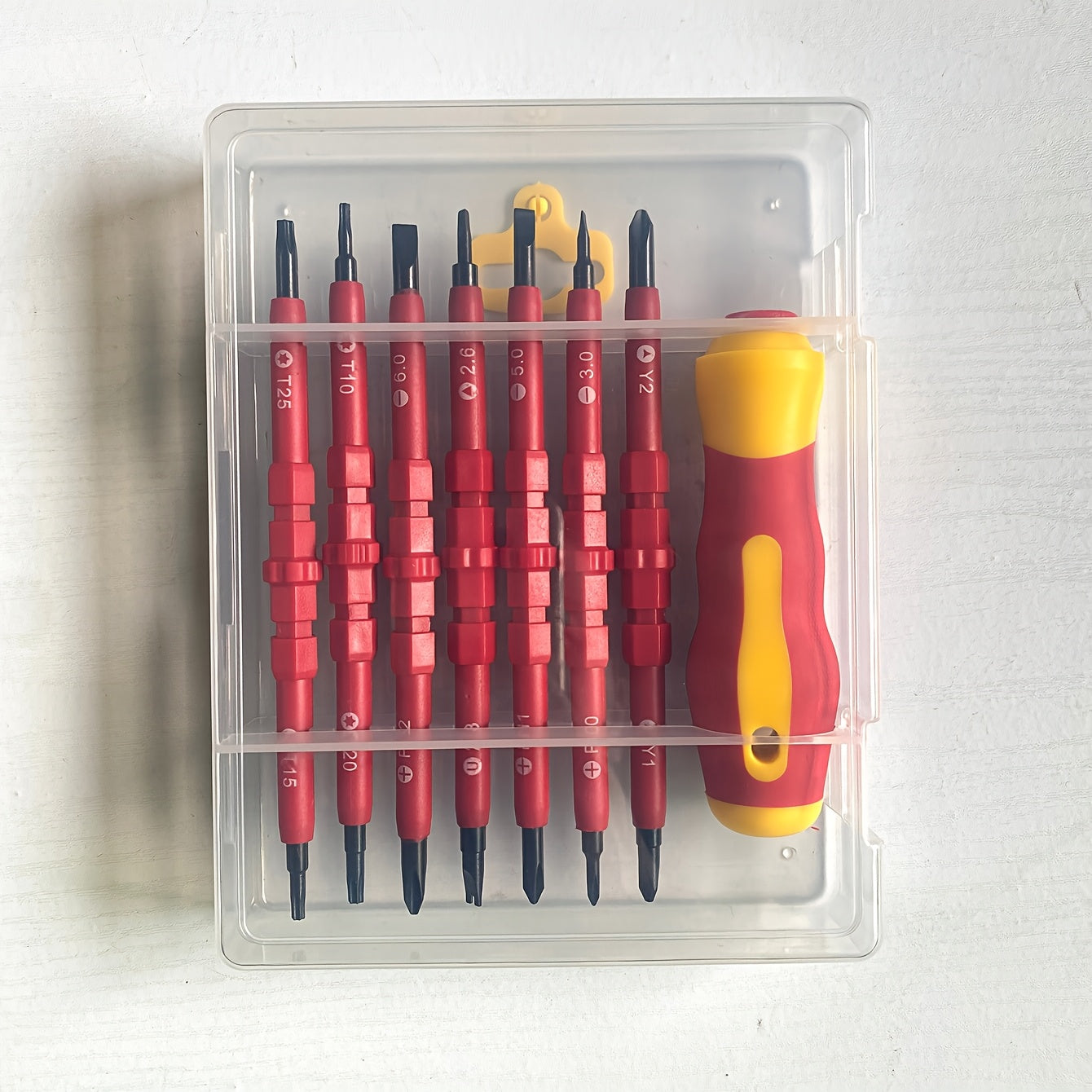 7-in-1 Multi-Function Electric Screwdriver Set, Dual-Purpose Multi-Sized Tool Kit, Metal, No Power Required, Cordless Screwdriver Set