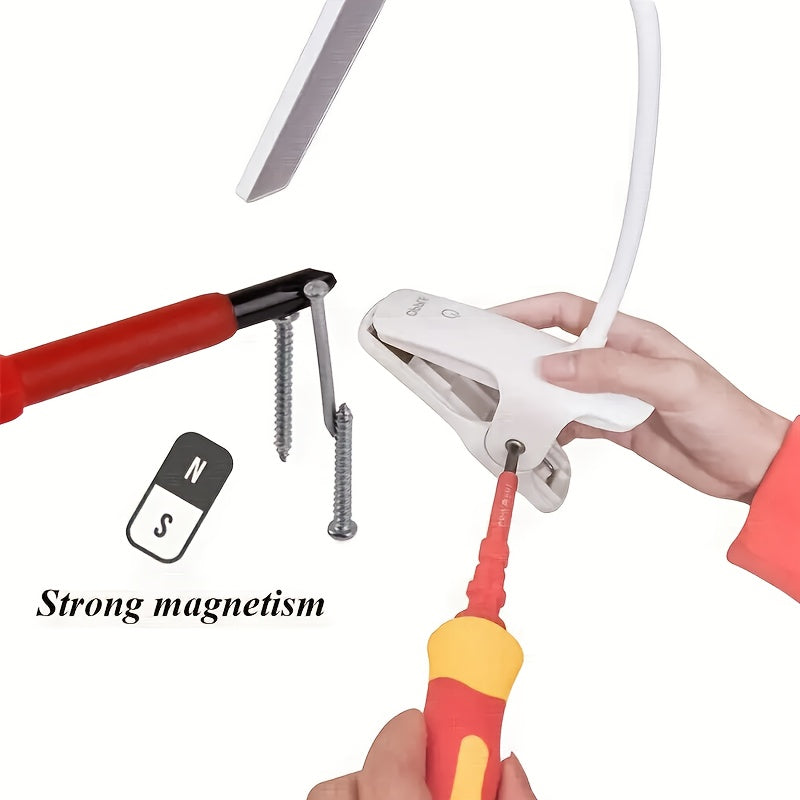 7-in-1 Multi-Function Electric Screwdriver Set, Dual-Purpose Multi-Sized Tool Kit, Metal, No Power Required, Cordless Screwdriver Set