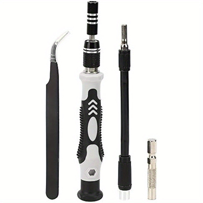 119in 1 CRV Accuracy Screwdriver Set Essential Toolkit for Mobile and Computer Repairs. Ergonomic Design for Tech Enthusiasts