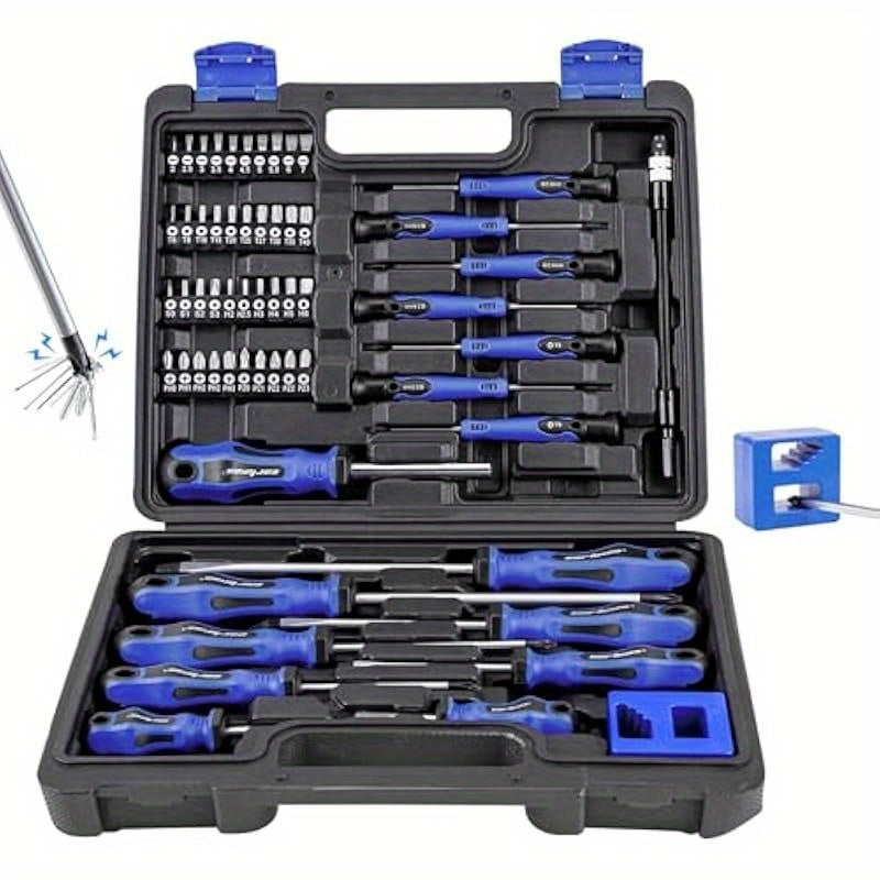 CARTMAN 59pcs Precision Screwdriver Set Professional Magnetic Repair Tool Kit for Home Bicycle Office Equipment And Car Repairs