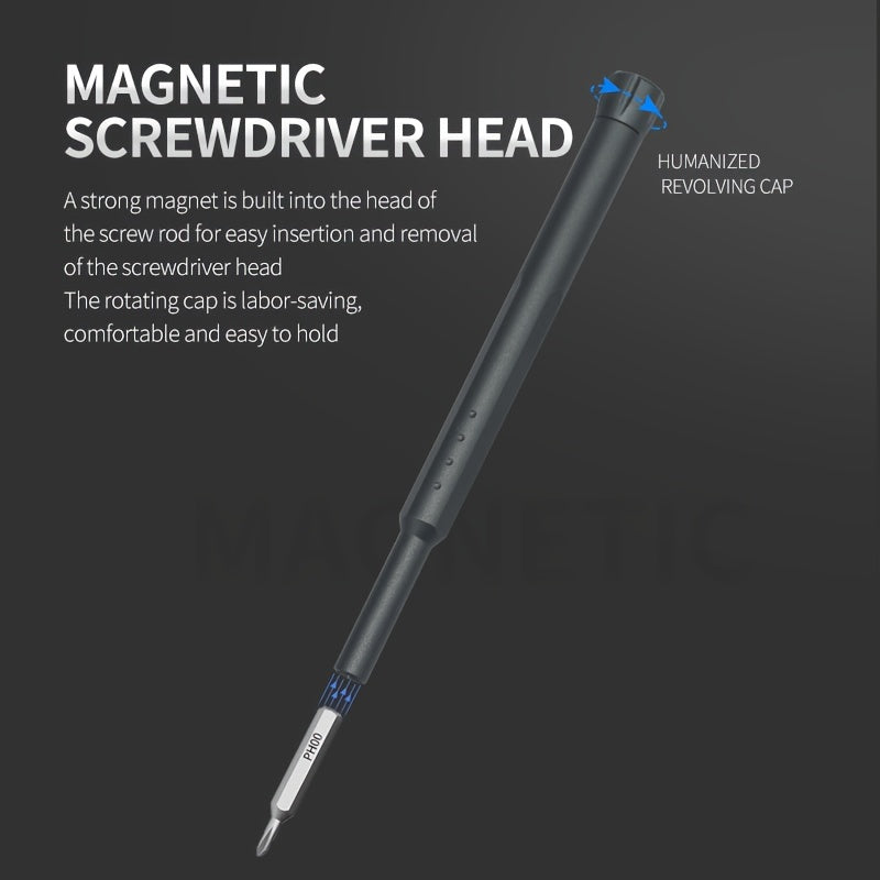 71-In-1 Precision Screwdriver Set, Double-side Bits Kits, Multifunction Magnetic Mini Screw Driver Repair Tool Kit, For Electronics Computer Eyeglass Phone Watches PC Gamesole