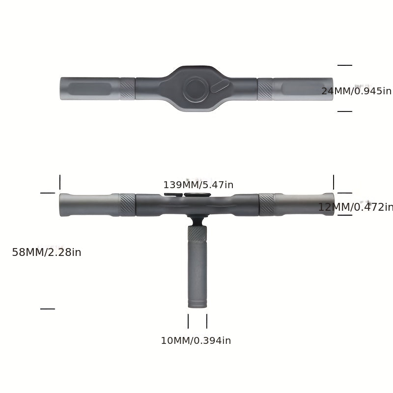 Palm-Sized 24-In-1 Detachable T-Shaped Ratchet Handle, Multifunctional Screwdriver Kit for Home Maintenance Ergonomic Design for Precision Repair & Maintenance, Screwdriver Set, Compact Storage Case, Durable Construction