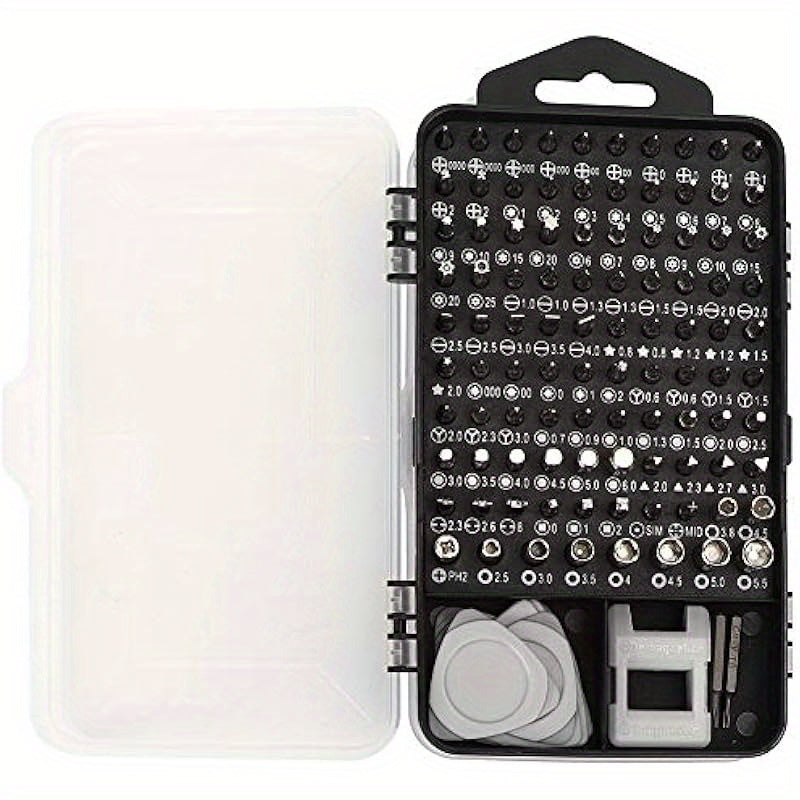 119in 1 CRV Accuracy Screwdriver Set Essential Toolkit for Mobile and Computer Repairs. Ergonomic Design for Tech Enthusiasts