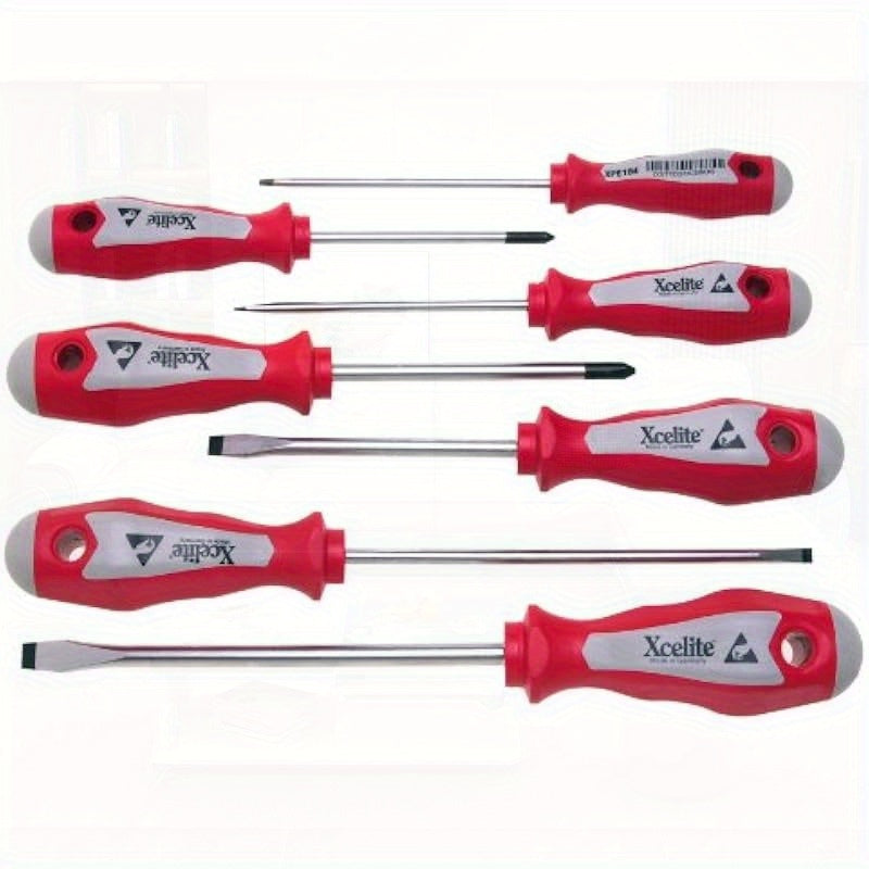 Xcelite XPE700 Chromium Molybdenum Steel Electronics Screwdriver Set 7pcs