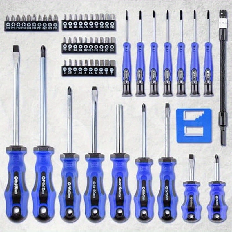 CARTMAN 59pcs Precision Screwdriver Set Professional Magnetic Repair Tool Kit for Home Bicycle Office Equipment And Car Repairs